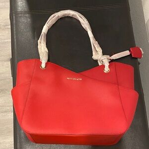 Michael Kors Vibrant Red Tote